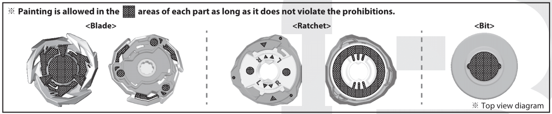 legal marking diagram